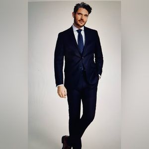 KENNETH COLE REACTION Men’s Techni-Cole Suit Separate Slim-Fit Suit Jacket 40S